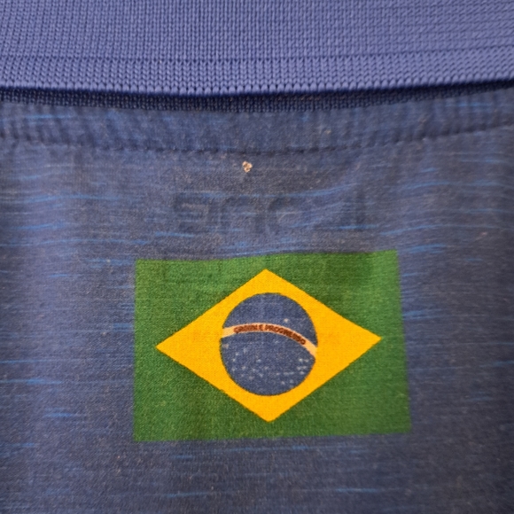 Brazil Tennis Basquete Polo Shirt~ Size L - Picture 6 of 6
